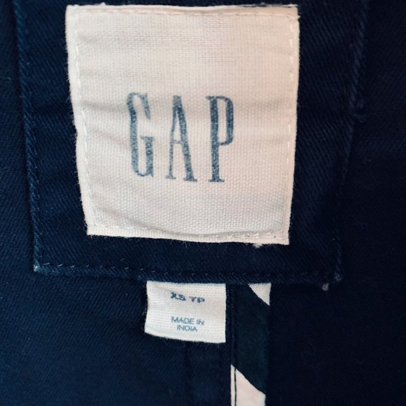 Gap Jacket Womens Distressed Blue Jean Full Zip Size XS - Picture 6 of 9